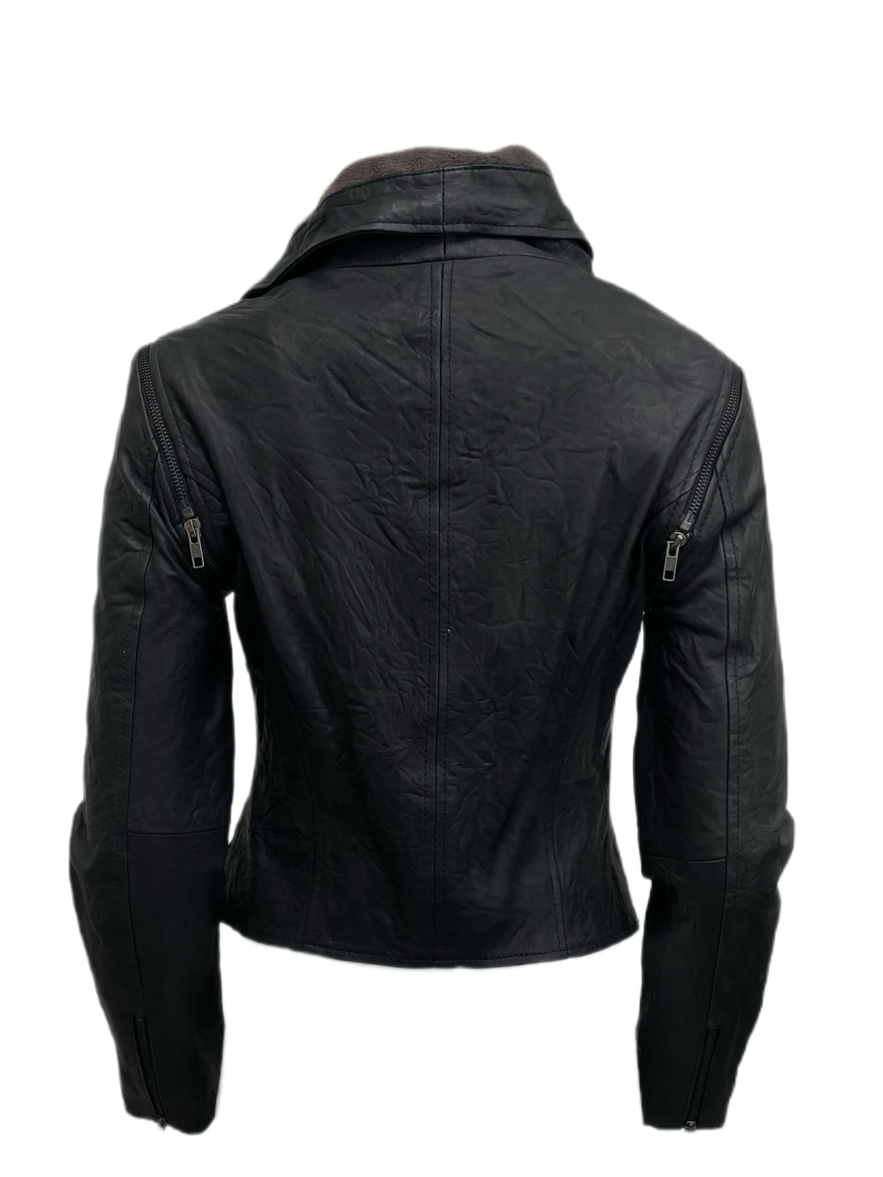 WALTER BAKER Women's Black Transformer Nate Jacket #WBF143923 NWT
