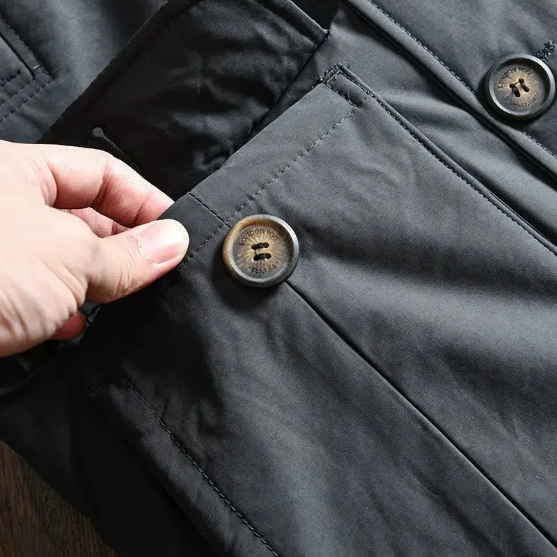 Waterproof Thickened Warm Hooded Jacket