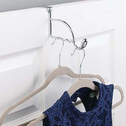 Watimas Over Door Valet Hook for Clothes Hangers – Storage for Coats, Hats, Robes, Clothes or Towels