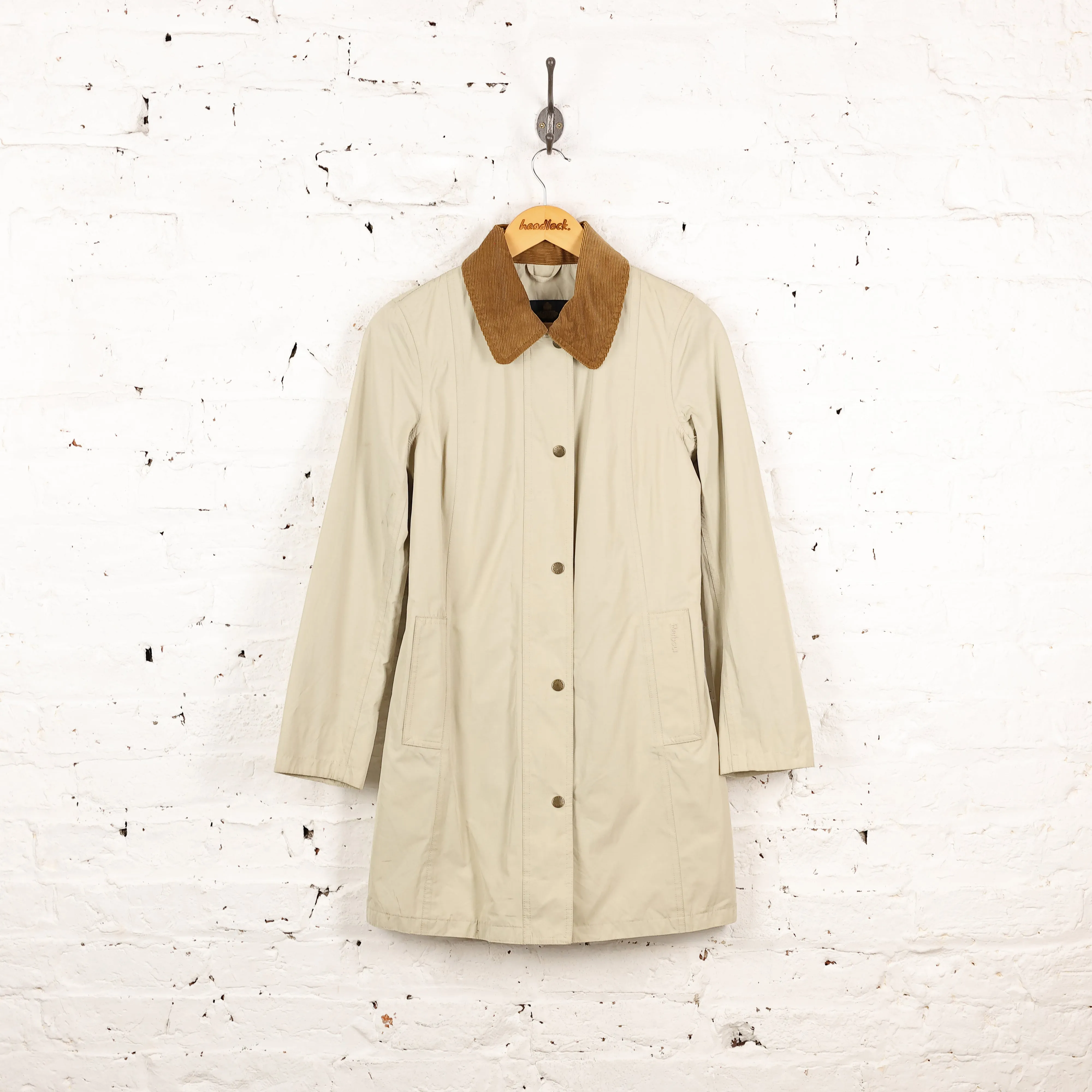 Women's Barbour Cotton Touch Hampshire Jacket - Beige - Women's S