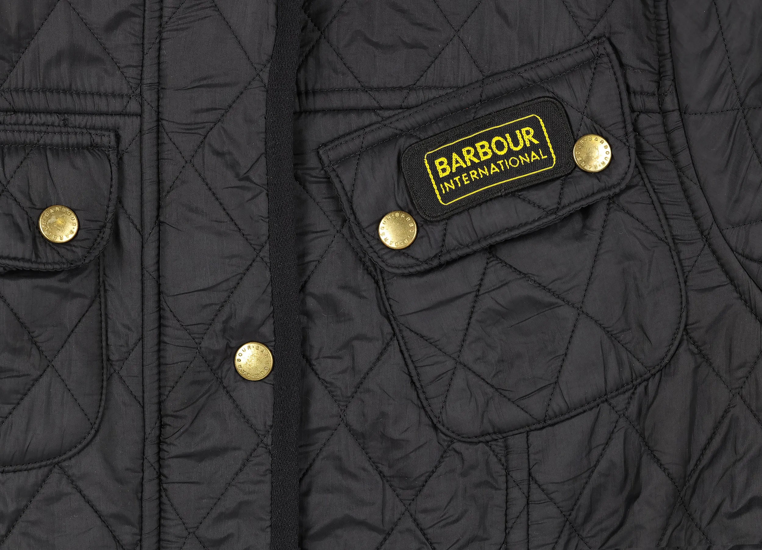 Women's Barbour International Quilt Jacket - Blue - Women's L