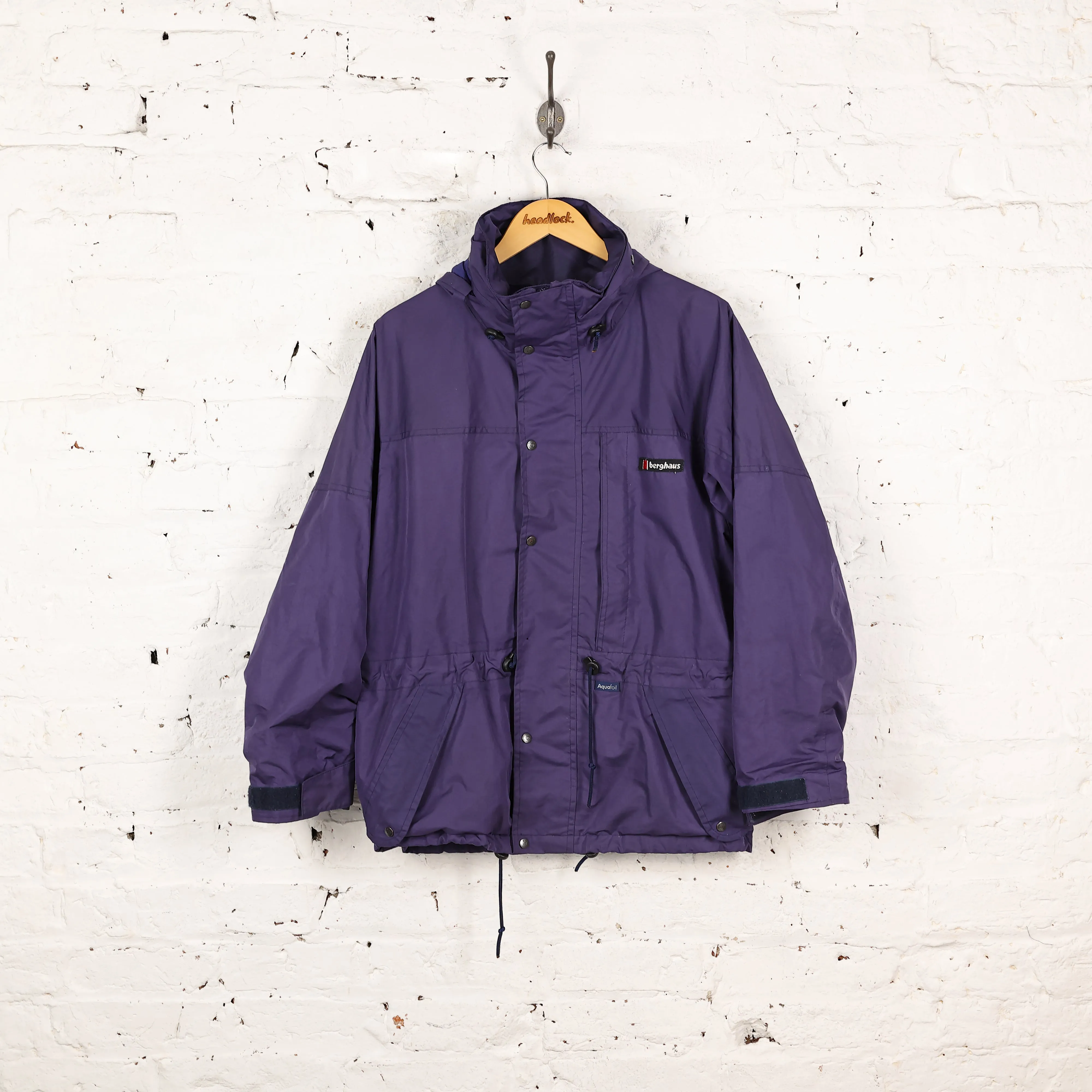 Women's Berghaus Palisade I.A Aquafoil Rain Jacket  - Purple - Women's L