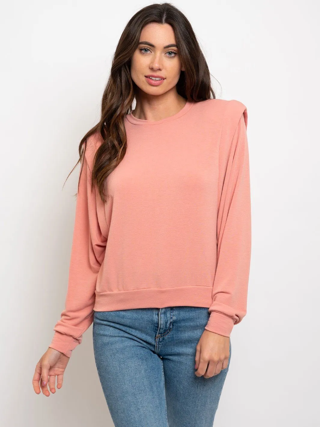 WOMEN'S COMFY LONG SLEEVE SWEATER