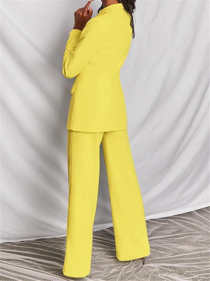 Women's Fashion 2 Piece Suit