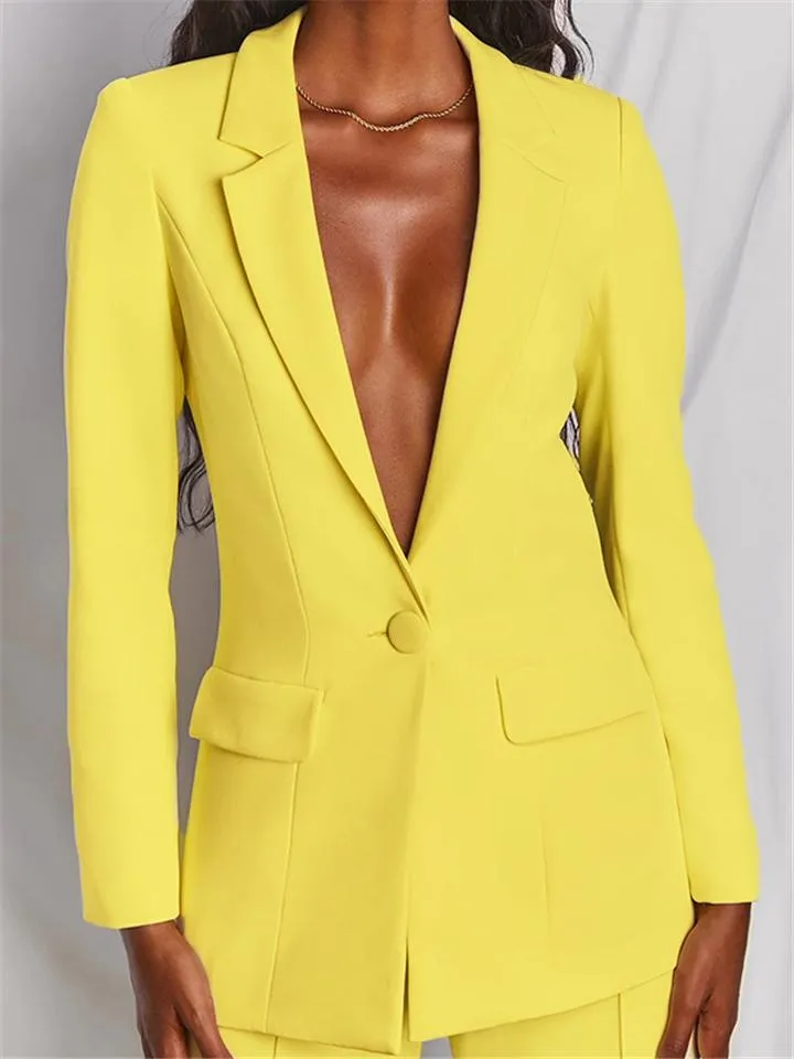 Women's Fashion 2 Piece Suit