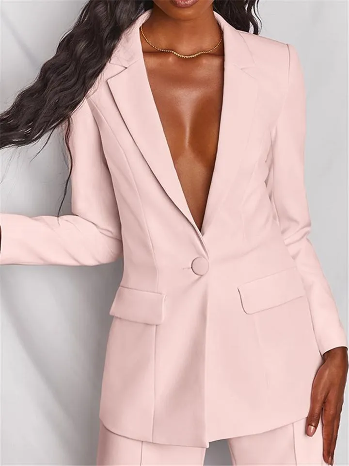 Women's Fashion 2 Piece Suit