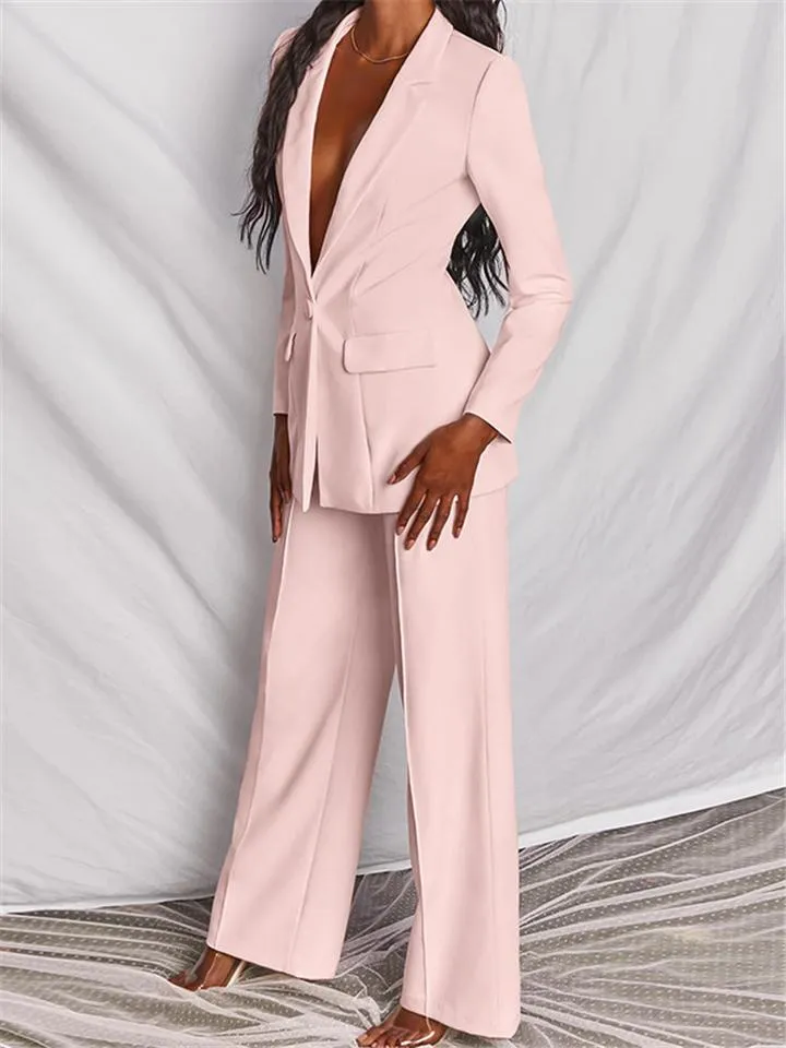Women's Fashion 2 Piece Suit