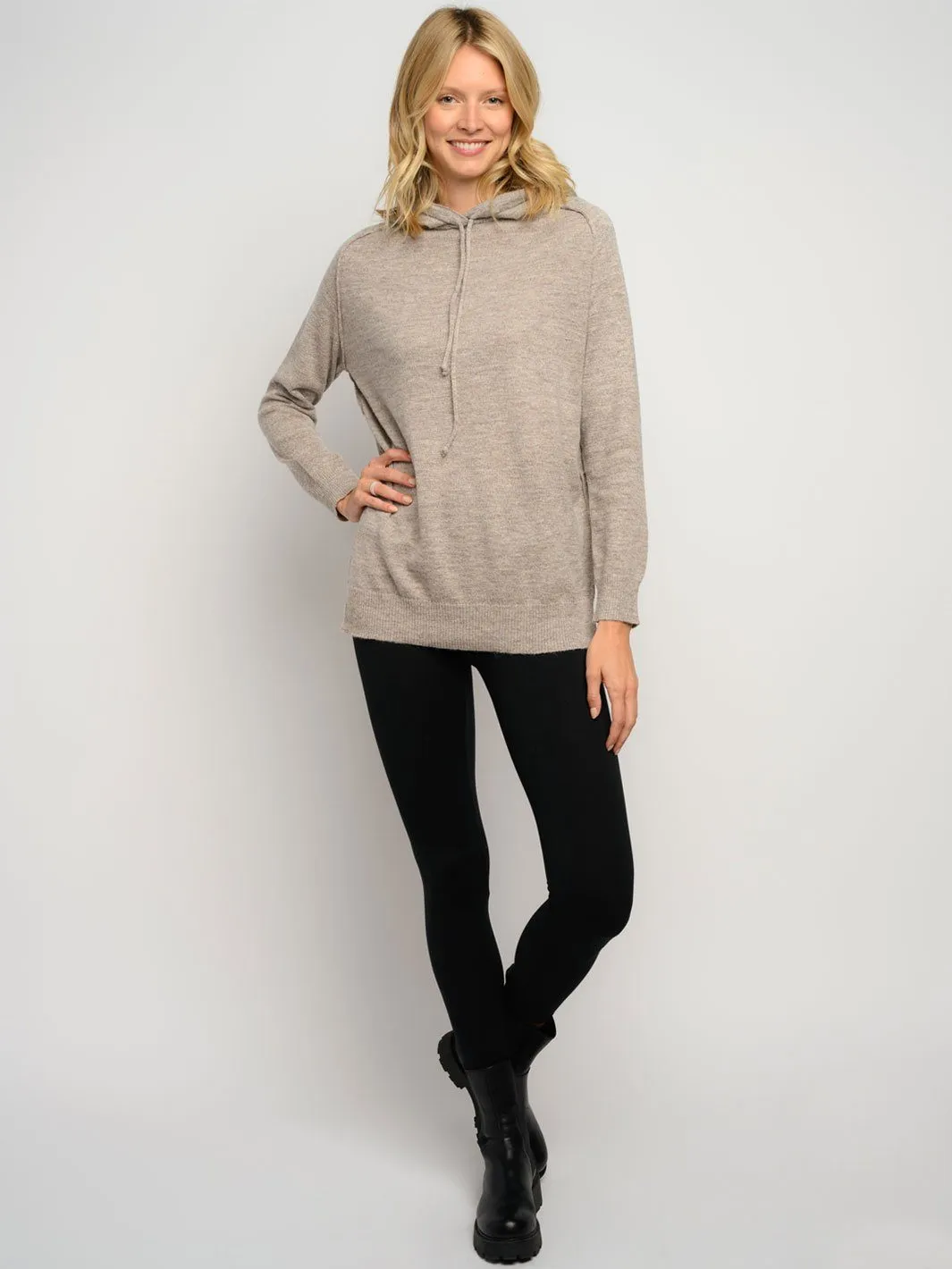 WOMEN'S LONG SLEEVE HOODIE TOP