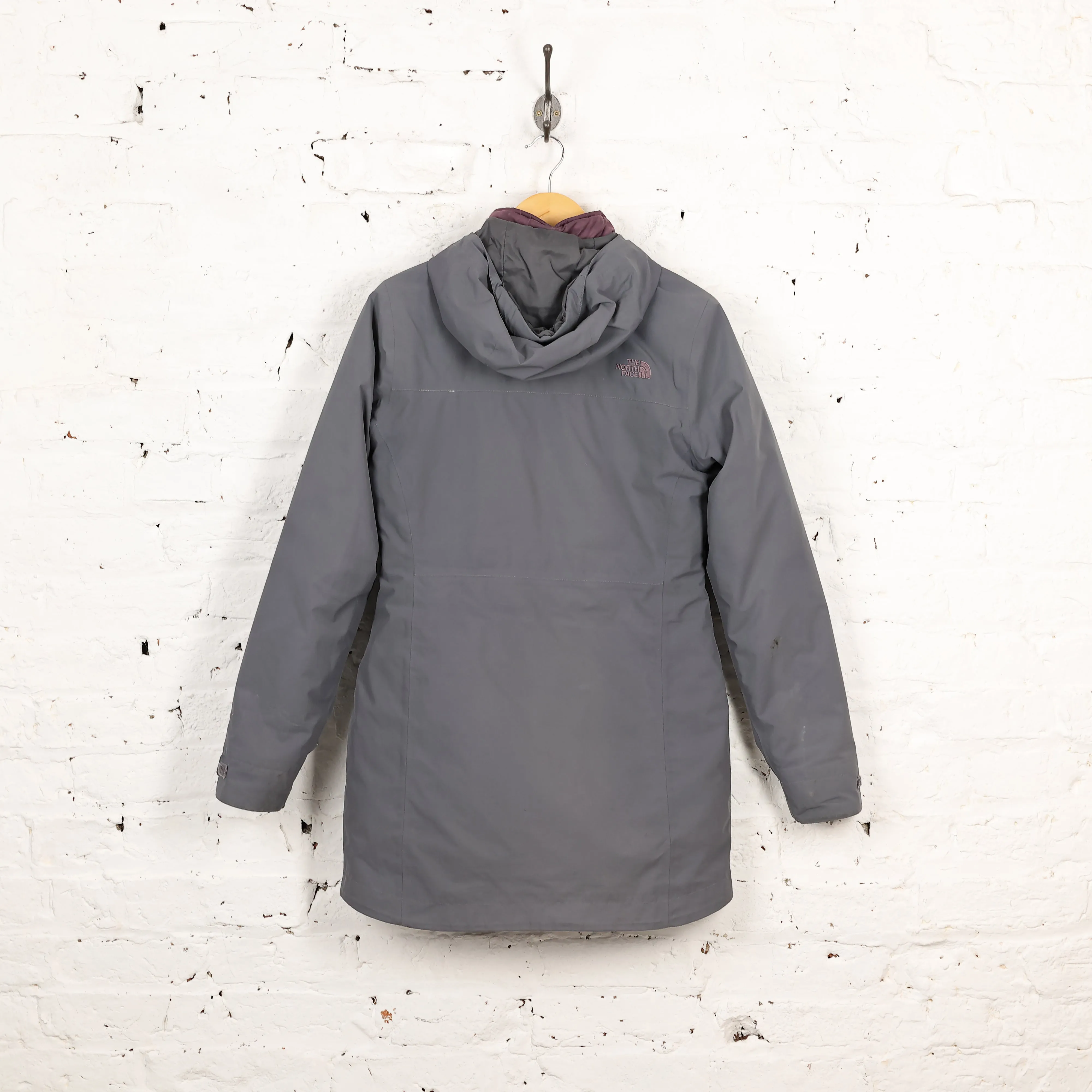 Womens The North Face Dryvent Rain Jacket - Purple - Womens S