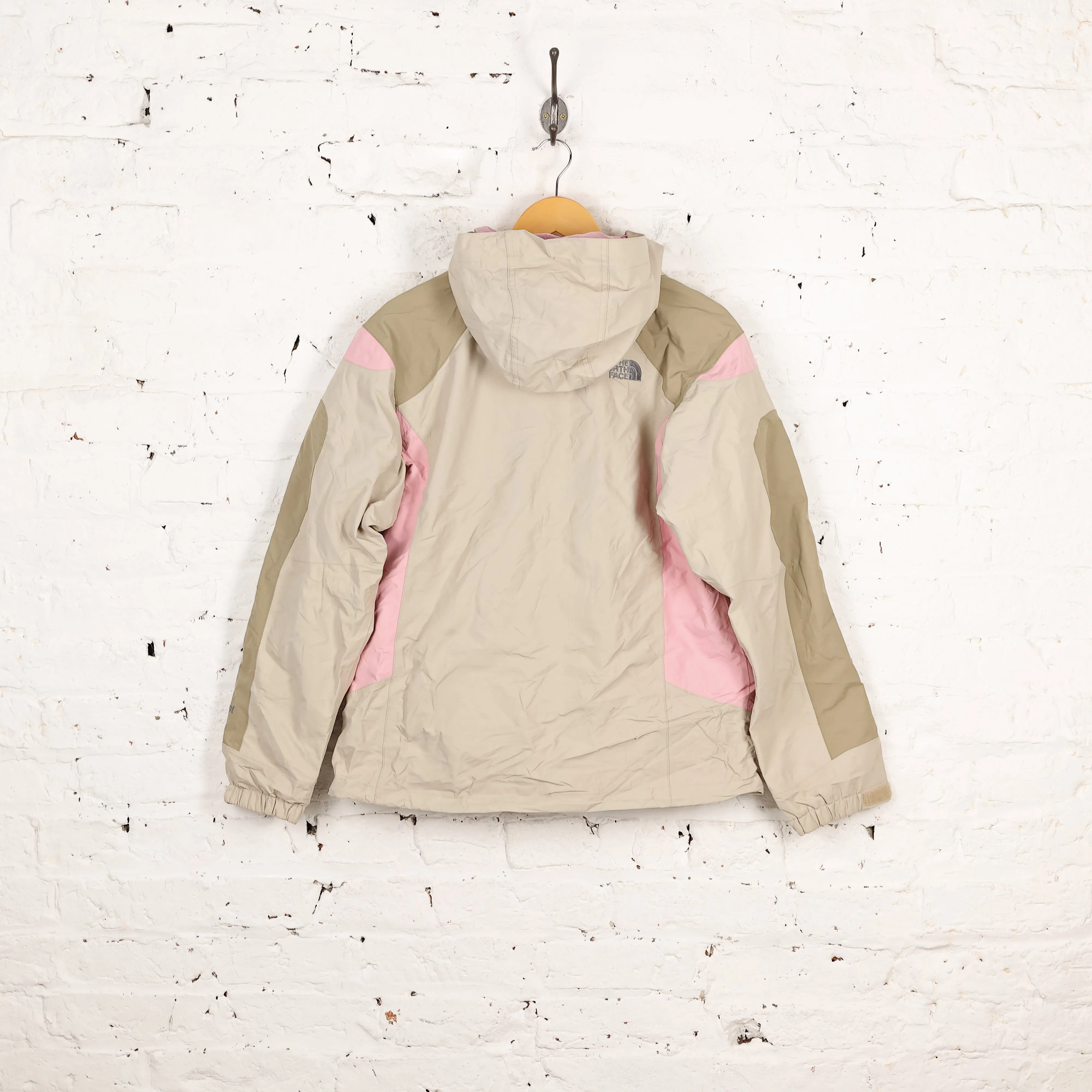 Women's The North Face Hyvent Rain Jacket - Beige - Women's M
