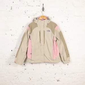 Women's The North Face Hyvent Rain Jacket - Beige - Women's M