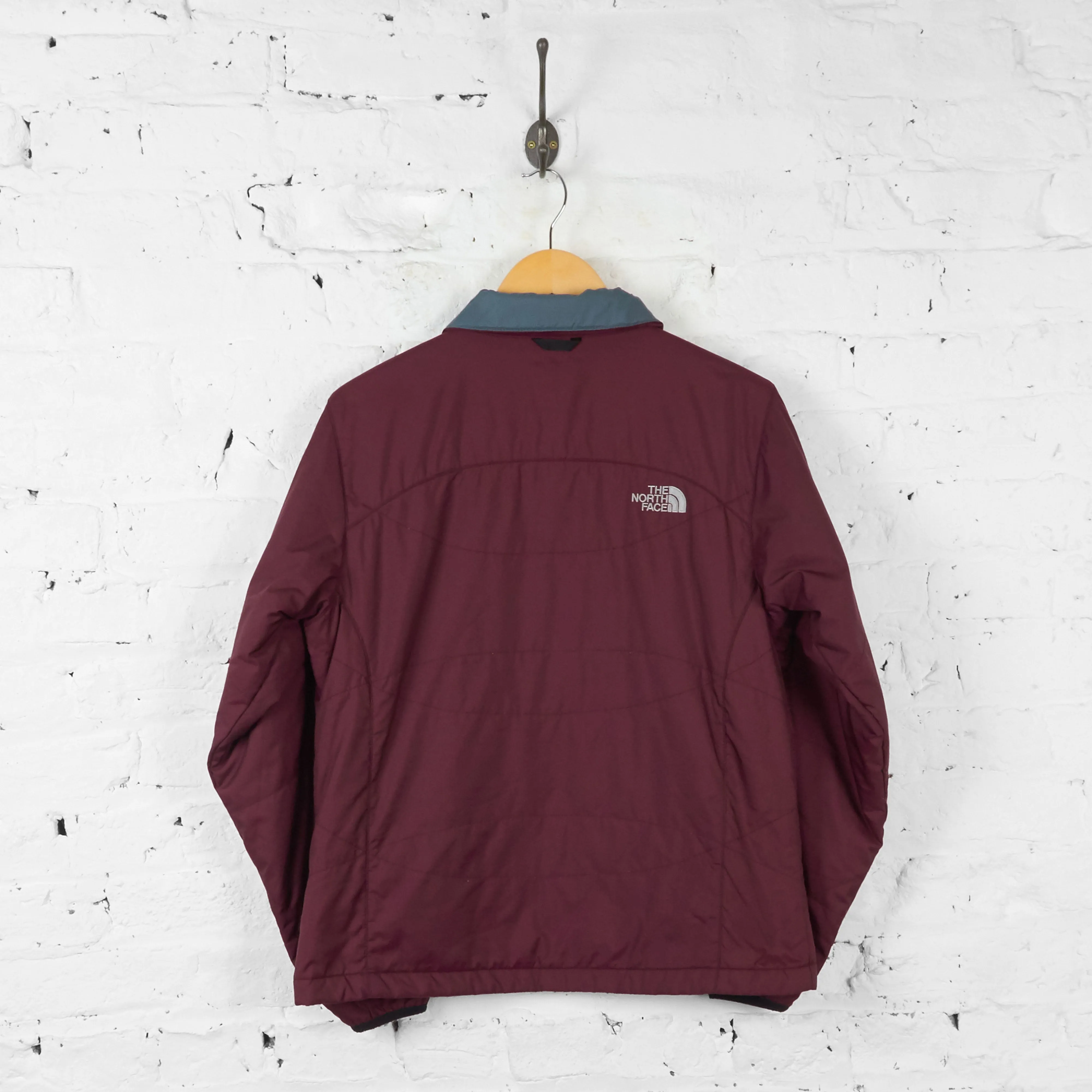 Womens The North Face Shell Jacket - Maroon - Womens M