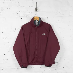 Womens The North Face Shell Jacket - Maroon - Womens M