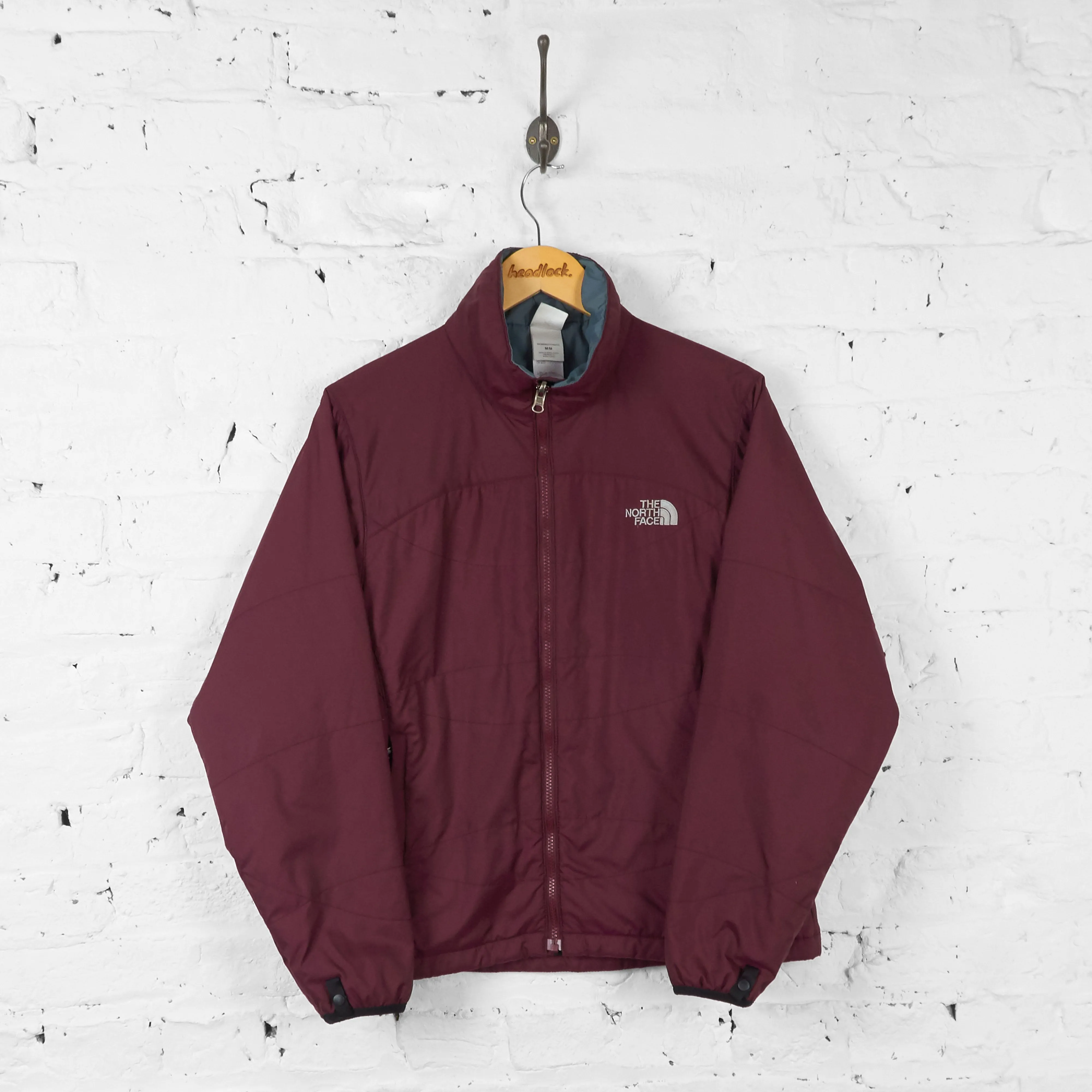 Womens The North Face Shell Jacket - Maroon - Womens M