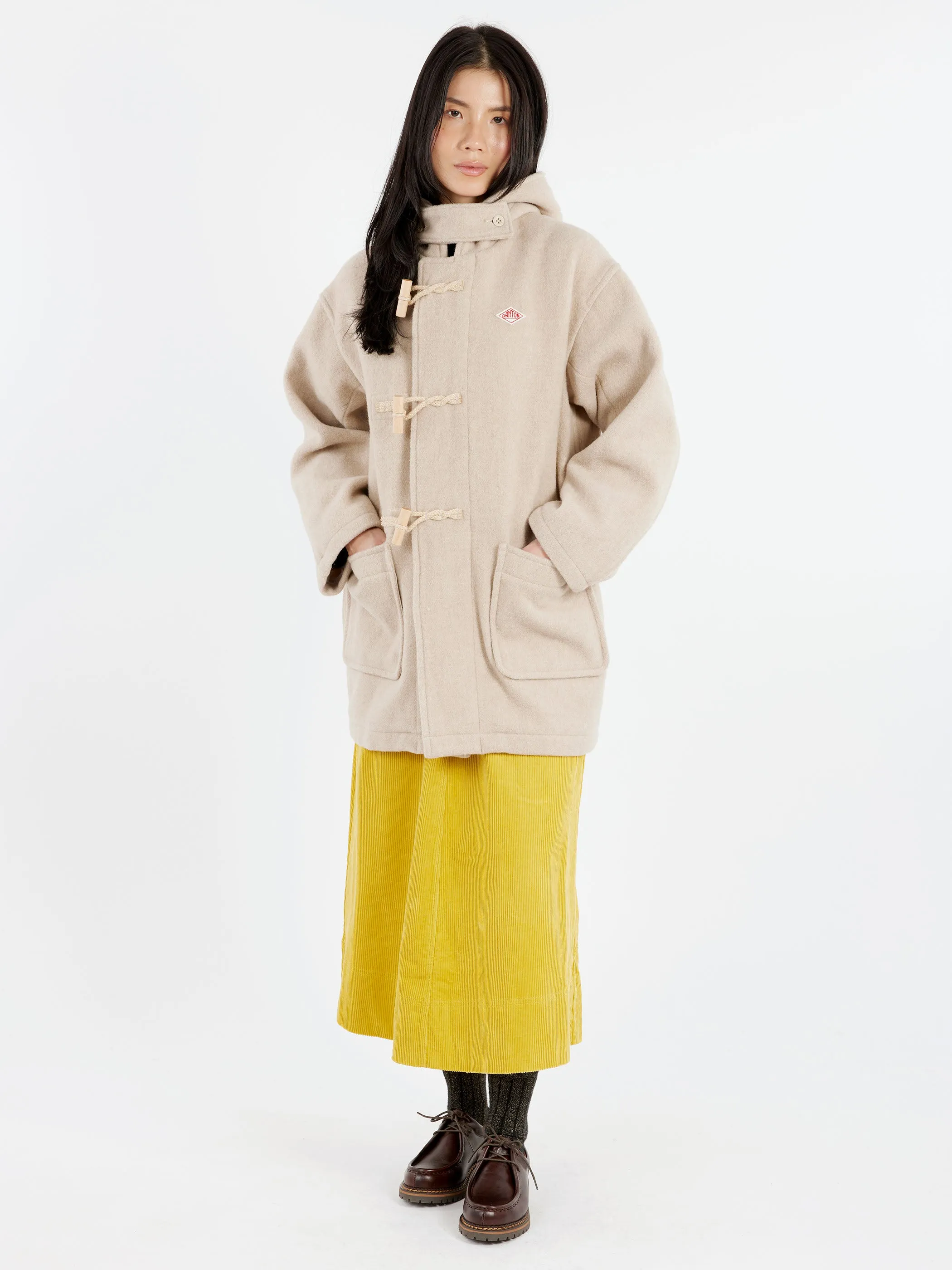 Women's Wool Light Pile Duffle Coat