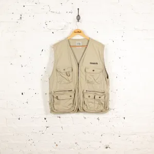 Wrangler Hunting Fishing Utility Gilet Jacket - Beige - L