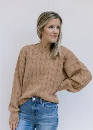 X Desert Khaki Sweater